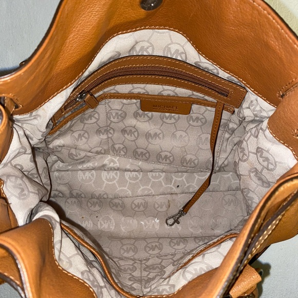 Tan/Brown Michael Kors Bag - Picture 3 of 5